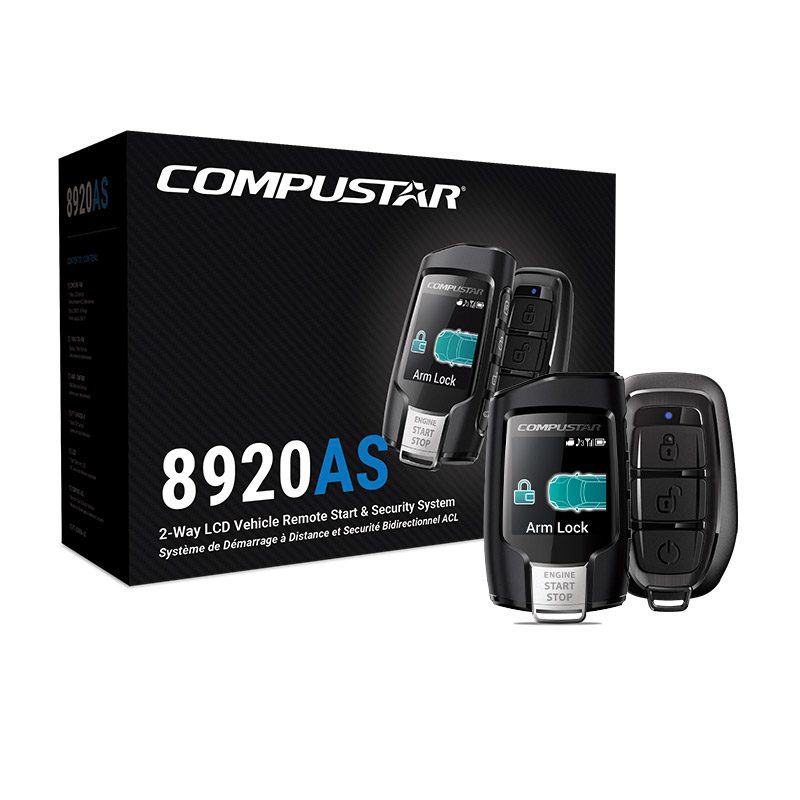 Compustar CS8920-AS All-in-One 2-Way Remote Start + Alarm Bundle