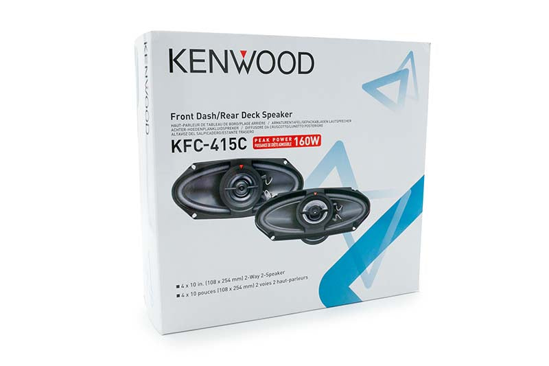 Kenwood KFC-415C 4x10 2-Way Coaxial Speakers
