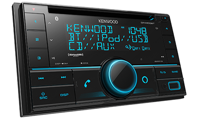Kenwood DPX505BT Bluetooth Usb Double Din Cd Receiver